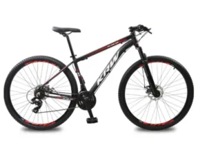 Bicicleta Aro 29 KRW Alumínio Shimano TZ 24 Vel Freio a Disco Ltx S50
